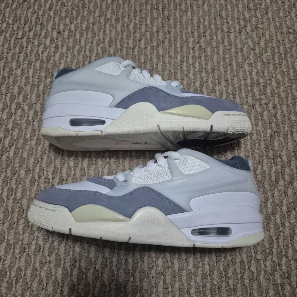 Jordan - Jordan 4 RM (GS) - Blue Ashen Slate - White Blue Kids 6.5y, Women's 7.5